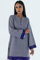 Stitched Basic Printed Shirt + Culotte